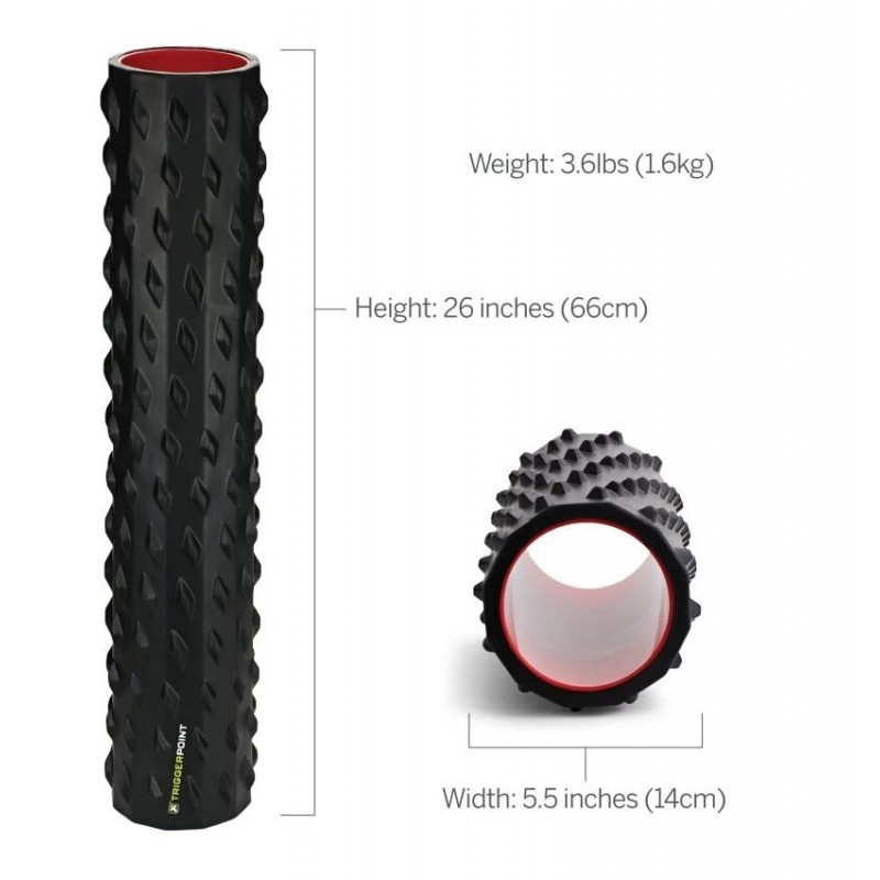 TRIGGERPOINT CARBON FOAM ROLLER 66cm TRIGGERPOINT CARBON FOAM ROLLER 66cm